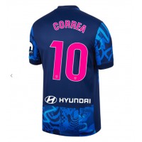 Camiseta Atletico Madrid Angel Correa #10 Tercera Equipación 2024-25 manga corta